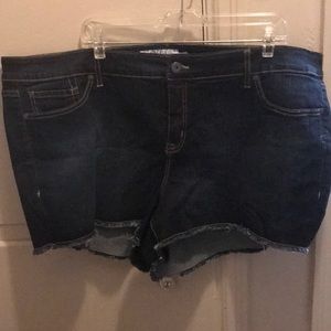 Torrid plus Jean shorts